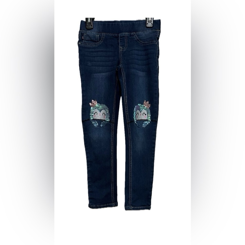 Vigoss Sequin Kids Jeans (Size 7 Girls)